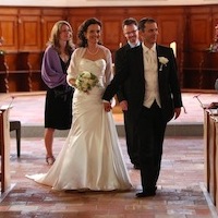Hochzeit, Kirche, Apero